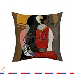 Coussin garni Picasso "Femme assise" 1927 - Jules Pansu