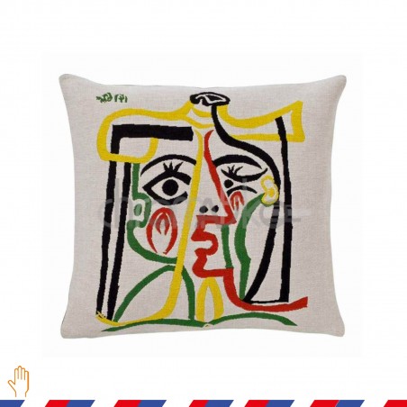 Coussin Picasso "Head of a Woman" 1962 - Jules Pansu