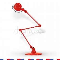Lampadaire Loft 3 bras rouge brillant D9403 - Jieldé