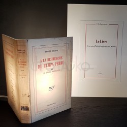Lampe livre A la recherche du temps perdu - Marcel Proust